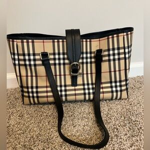 Burberry Nova check tote bag